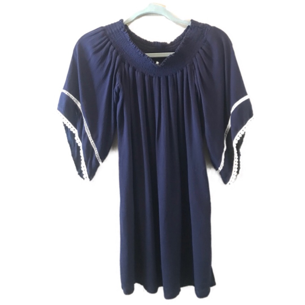 Papaya Navy Tunic